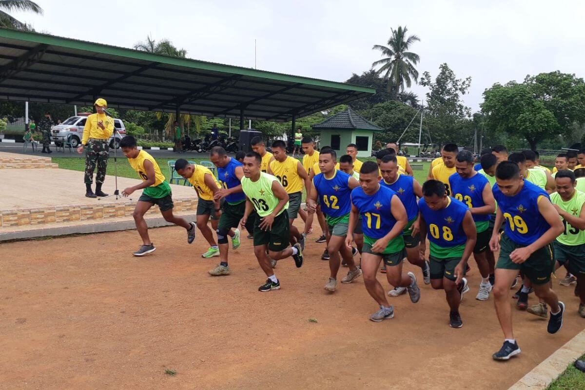 Denma Brigif Para Raider 18/Trisula melaksanakan kegiatan Garjas Periodik II TA 2021