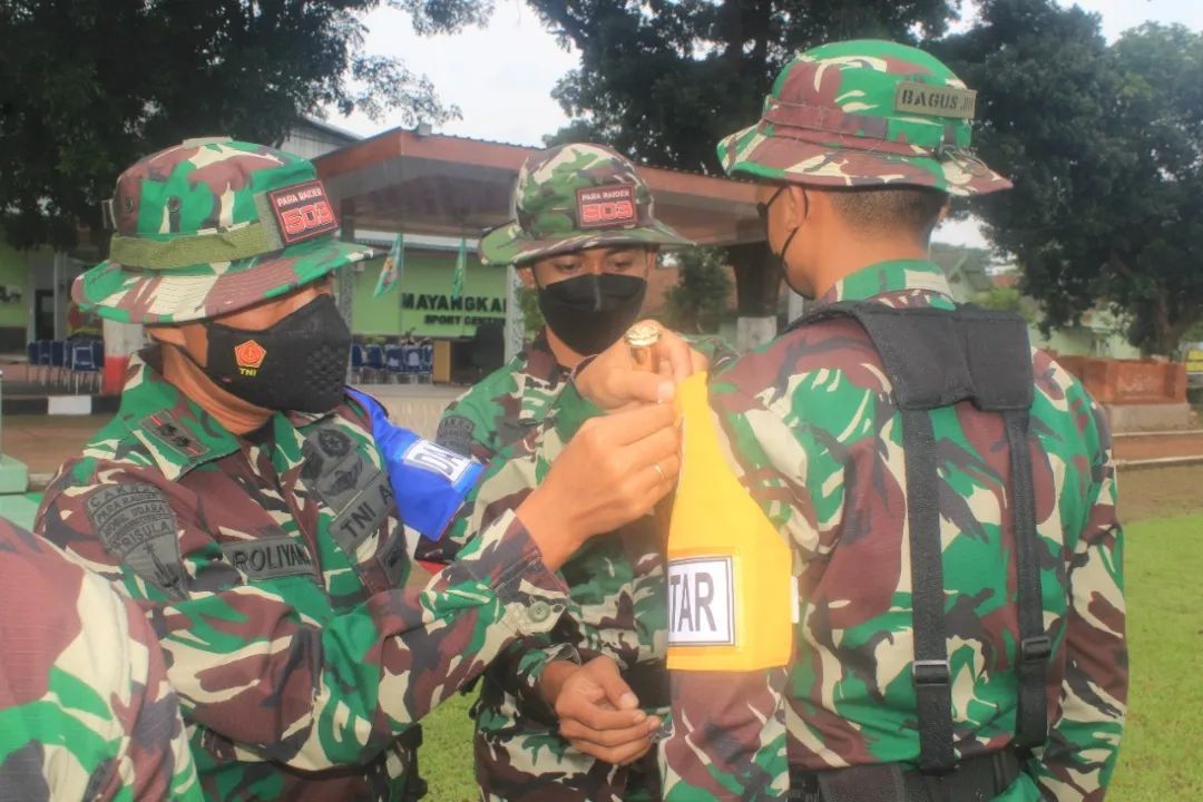 Yonif Para Raider 503/Mayangkara Selenggarakan Penataran Tekhnik Penyelenggaraan Latihan (Nikgarlat) Satjar Divif 2 Kostrad TA 2022