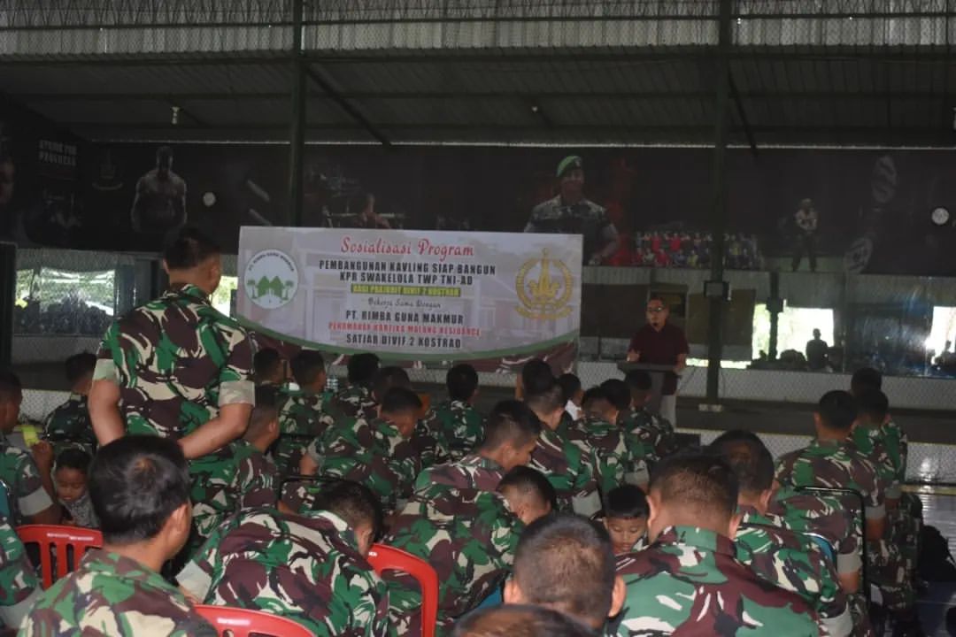 Brigif Para Raider 18/Trisula Menerima Sosialisasi Dari PT Rimba Guna Makmur
