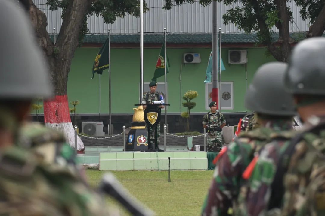 Pembukaan Latihan Juntis dan Jam Pimpinan Yonif Para Raider 503/Mayangkara