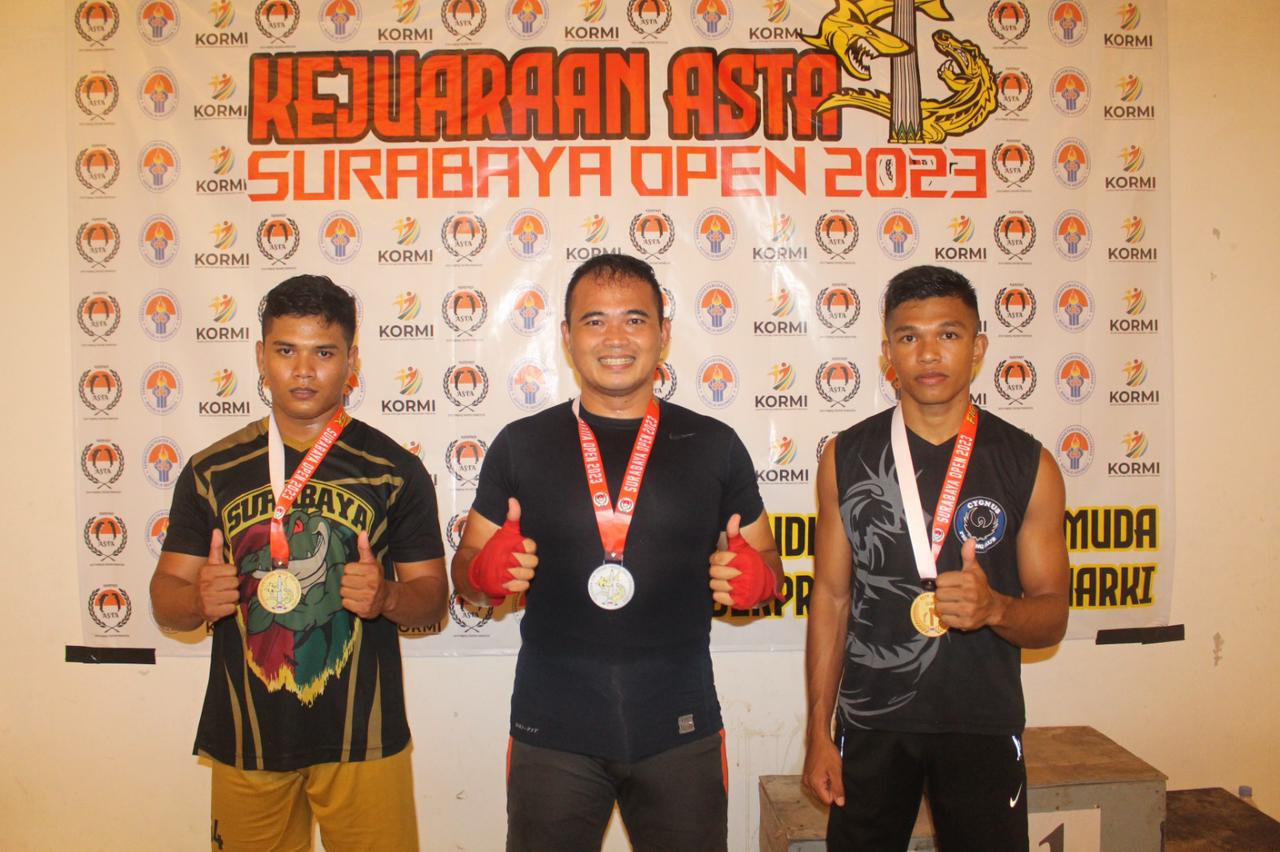 Kesatria Mayangkara Rebut Kejuaraan Boxing Jatim 2023