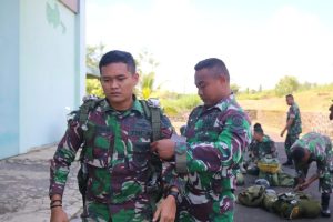 Jelang Terjun Penyegaran (Jungar), Prajurit Trisula Laksanakan Pengepasan Payung (Parasut)