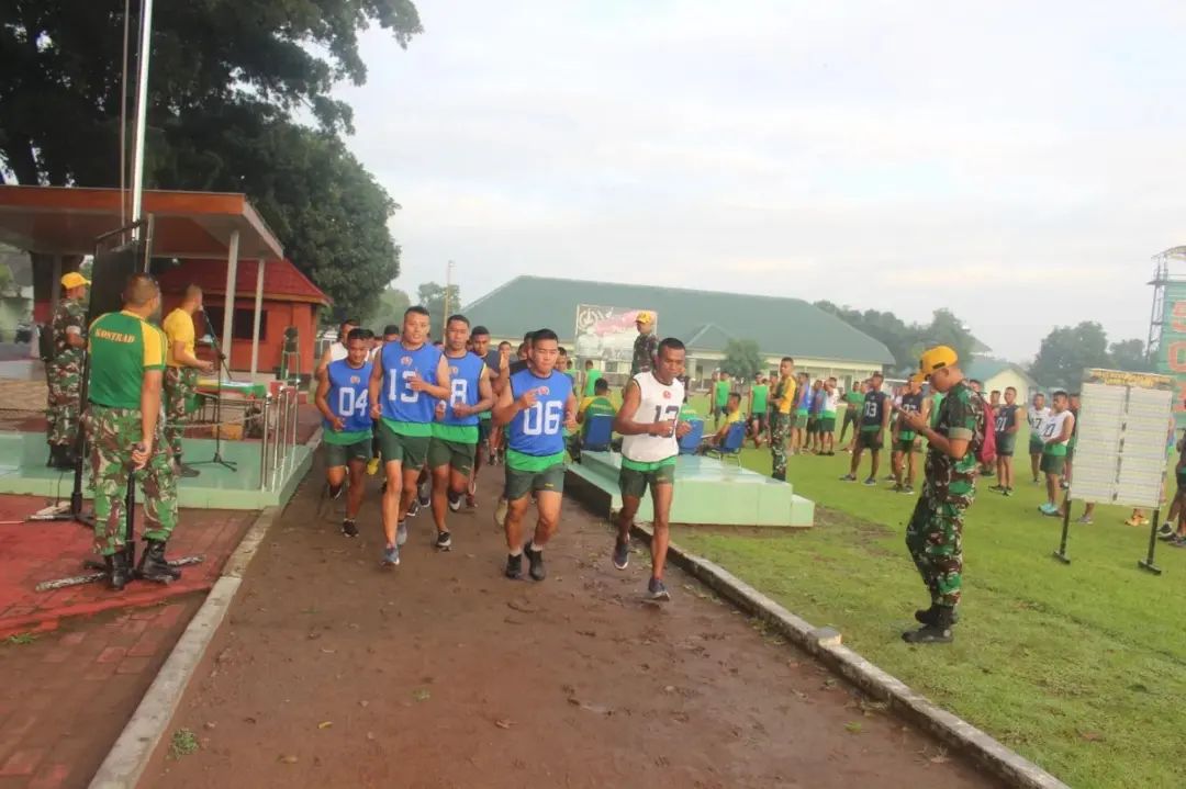 Tim Jasmil Divif 2 Kostrad Menggelar Tes Garjas Di Yonif Para Raider 503/Mayangkara