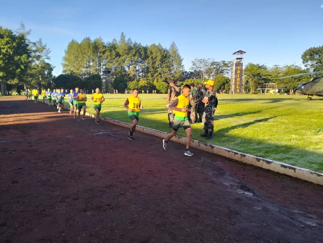 Ukur Kemampuan Fisik Prajurit, Brigif Para Raider 18/Trisula Gelar Garjas Periodik dan Garjas UKP